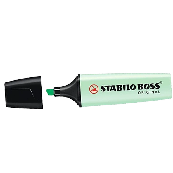 Stabilo Fosforlu Kalem Boss Orıgınal Pastel Yeşil 70/116 (10 lu )