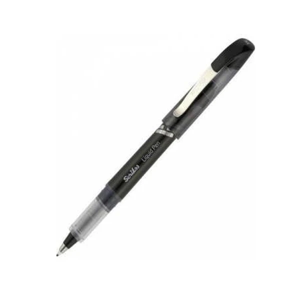 Scrikss Roller Kalem Liquid Pen Konik Uç Siyah LP-68 ( 12 adet ) - 2