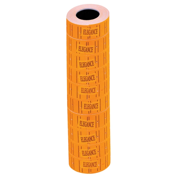 Rubenis Fiyat Etiketi Elegance Turuncu  (10 lu 1 paket)