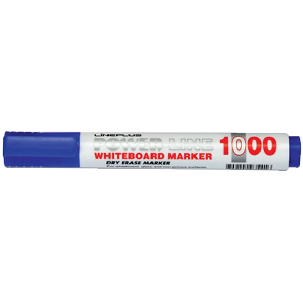 Lineplus Tahta Kalemi Yuvarlak Uçlu 3 MM Mavi (12 adet) 1000