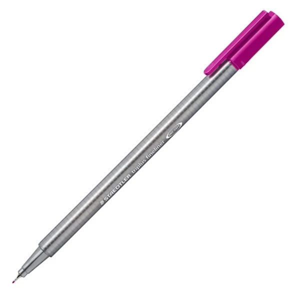 Staedtler Fineliner Triplus Üçgen 0.3 MM Fuşya 334-61-10-LI-PKT