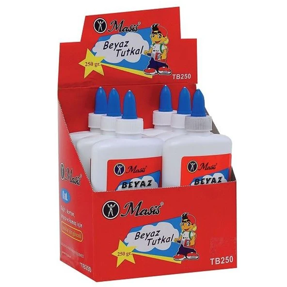 Masis Tutkal 250 GR Beyaz--6 LI PKT ürün görseli