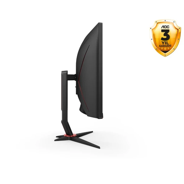 AOC CU34G2XP 34" 180Hz 1ms HDMI DP USB 3.2 Adaptive Sync HDR400 WQHD VA Curved 1500R Monitör - 4