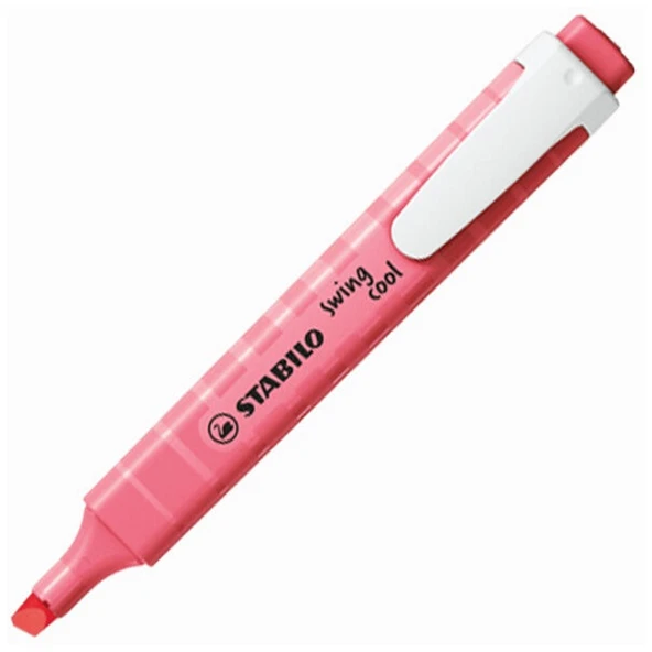 Stabilo Fosforlu kalem ( 10 adet ) Swing Cool Pastel Gül Pembe 275/150-8