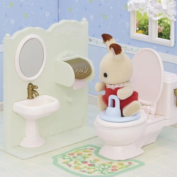 5740 Sylvanian Families Tuvalet Seti (figürler Dahil Değildir) +3 Yaş - 7