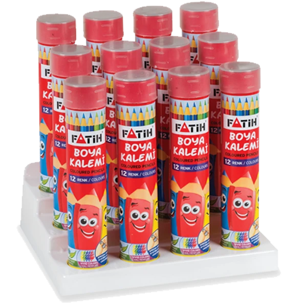 Fatih Kuru Boya Metal Tüp Kutu Tam Boy 12 Lİ 33114-12-LI-PKT - 2