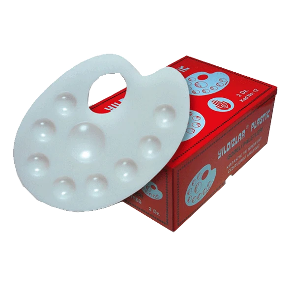 Yıldızlar Palet Oval Godeli Küçük (24 lü paket)