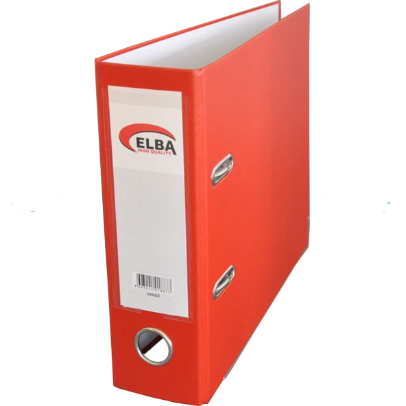 Elba Telgraf Klasör Plastik Lüx Geniş Kırmızı (10 adet)