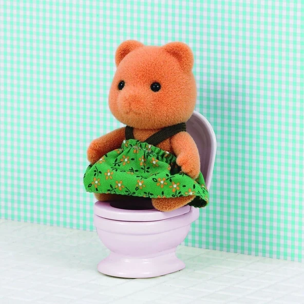 5148 Sylvanian Families Banyo Ve Tuvalet Seti (figürler Dahil Değildir) +3 Yaş - 4