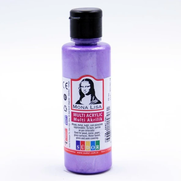 Monalisa Multi Akrilik 70 ML İnci Lila SD160-16-12-LI-PKT