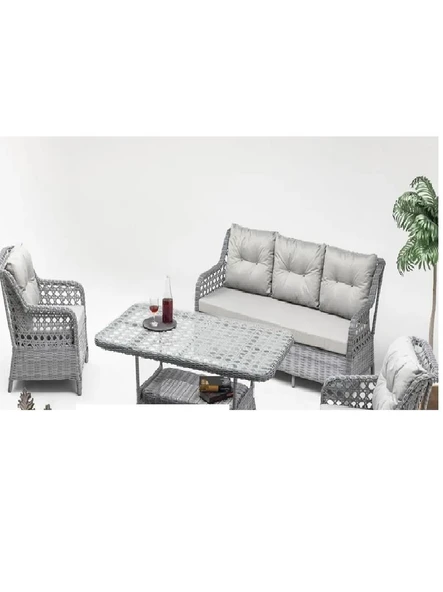 Flexy 316 Rattan Orkide 3lü Takım