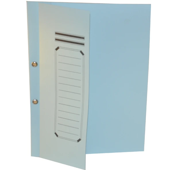 Bafix Yarım Kapak Dosya Karton Mavi (1 Paket 50 Adet)