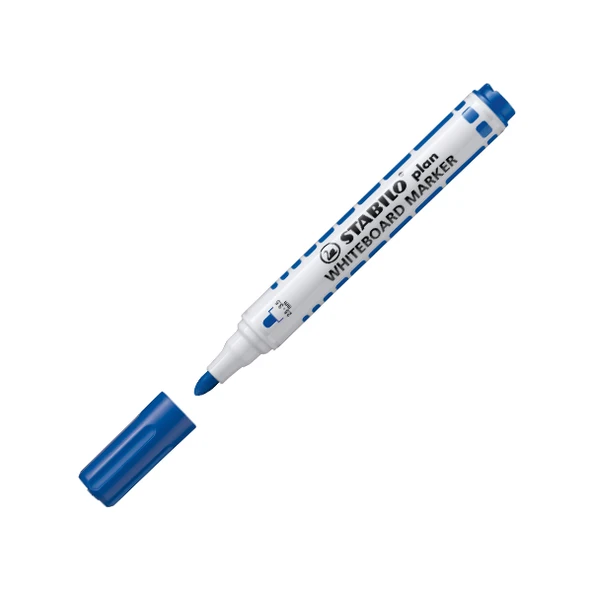 Stabilo Tahta Kalemi ( 10 adet) Plan Yuvarlak Uçlu 2.5-3.5 MM Mavi 641/41 - 2