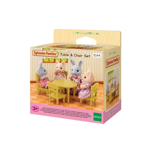 5144 Sylvanian Families Masa - Sandalye Seti (figürler Dahil Değildir) +3 Yaş