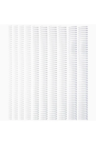 Kayreb Spiral Plastik Helezon (100 LÜ) 22 MM Şeffaf