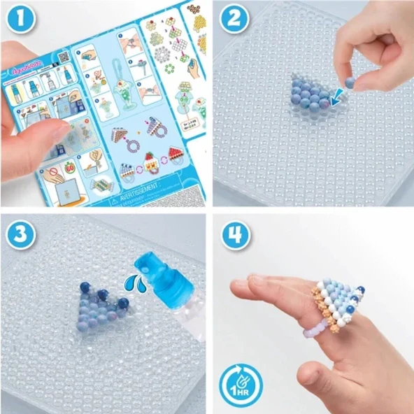 35090 Aquabeads Dondurma Ve Tatlı Aksesuar Kiti - 700 Parça +4 Yaş - 5