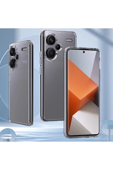 Logis Redmi Note 12 Pro Plus Kılıf Süper Silikon Şeffaf - 2