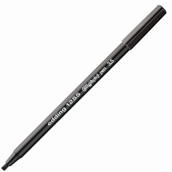 Edding Kaligrafi Kalemi Kesik Uçlu 3.5 MM Siyah (10 adet)