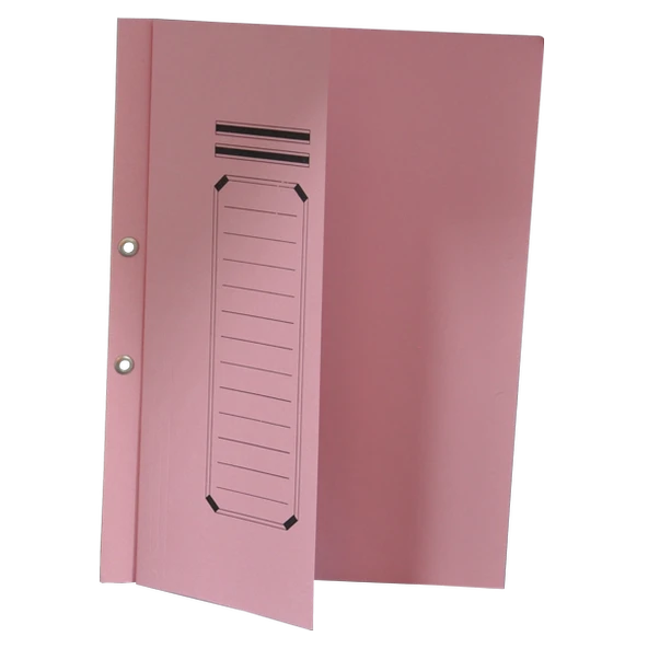 Bafix Yarım Kapak Dosya Karton Pembe (1 Paket 50 Adet)