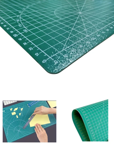 A3 Kesme Matı Cuttıng Mat Patchwork Profosyonel Kesim Tablası - 30x45 cm - 3
