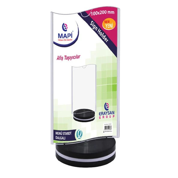 Mapi Menü Stand Dakgalı Dikey 100x200 5341810-100-LI-PKT