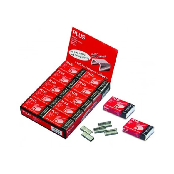 Plus Zımba Teli No:10 SS-010 (1 kutu 20 paket) - 2