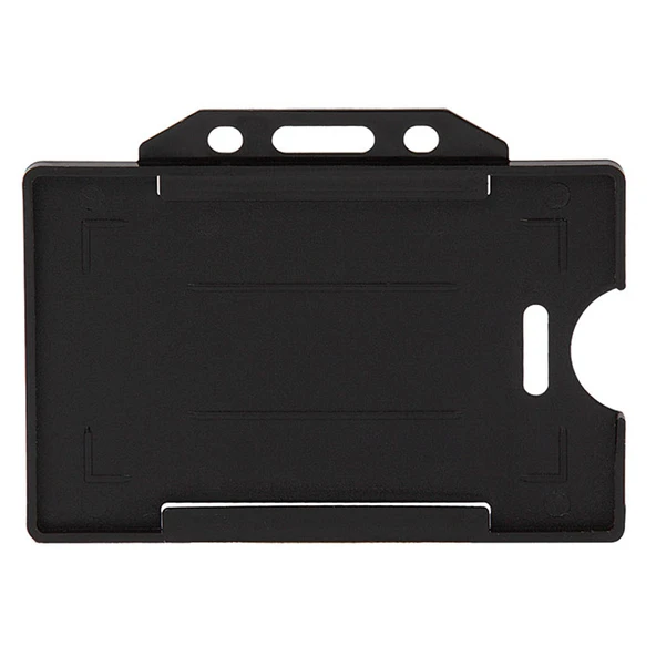 Sarff Kart Kabı Muhafaza Yatay Siyah 15323012--50 Lİ ürün görseli 1