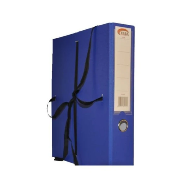 Elba Klasör Bağlı Plastik DMO Geniş Mavi (50 adet) ürün görseli 1