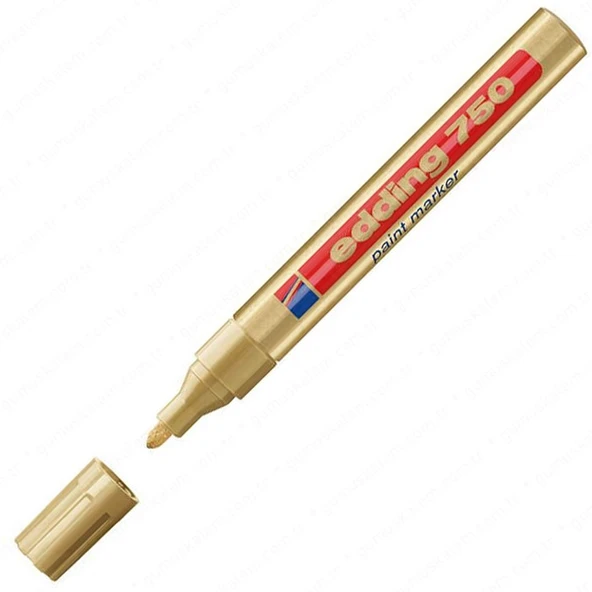 Edding Markör Boya Dekor Yuvarlak Uçlu 2-4 MM Altın  (10 adet)750 - 3