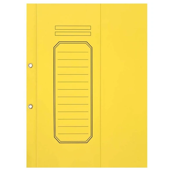 Alemdar Yarım Kapak Dosya Lüks Sarı (25 adet)