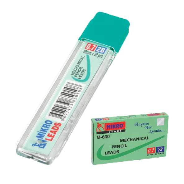 Mikro Min Leads 2B 60 MM 0.7 MM (24 lü paket)M-600 - Resim 2