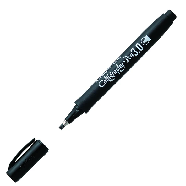 Artline Supreme Calligraphy Pen 3.0 Black ürün görseli 1
