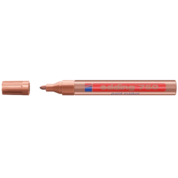 Edding Markör Boya Dekor Yuvarlak Uçlu 2-4 MM Bakır  (10 adet) - 2