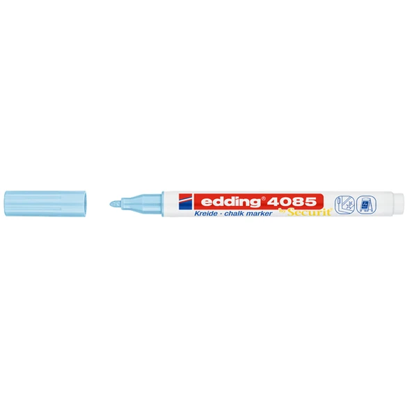 Edding Cam Kalemi Pastel Mavi E-4085 (10 adet) - 2