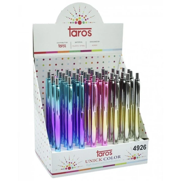 Unick Color Yuvarlak Gökkuşağı Kalem 48 Li 4926 ürün görseli 1