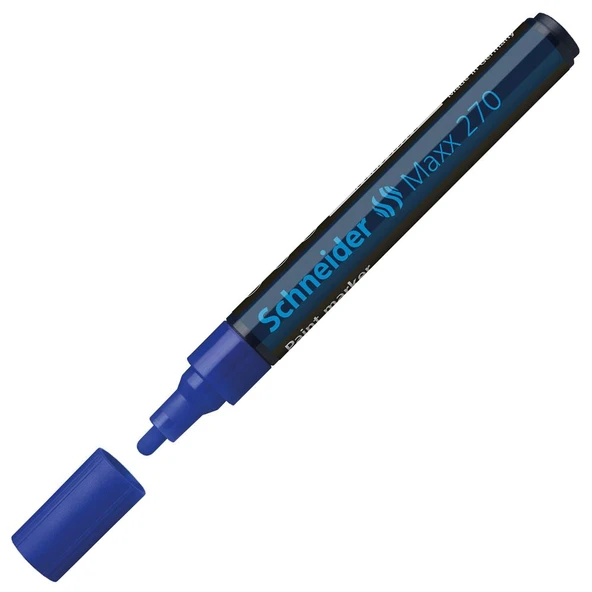 Schneider Markör Boya Maxx 1-3 MM Mavi 270 (10 adet)