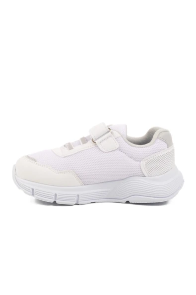 Ayakmod Beyaz Cırtlı Işıklı Kız Çocuk Spor Ayakkabı 336126 P - 2