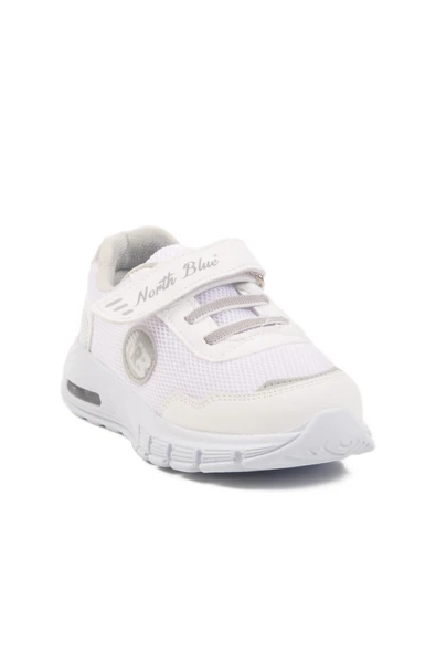 Ayakmod Beyaz Cırtlı Işıklı Kız Çocuk Spor Ayakkabı 336126 P - 3