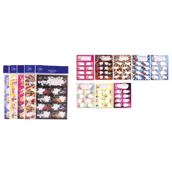 Keskin Color Okul Etiketi Ders Programlı 3 LÜ 220130-99