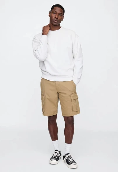 Gap 11" Essential Kargo Şort 703768 Erkek Şort - Resim 4