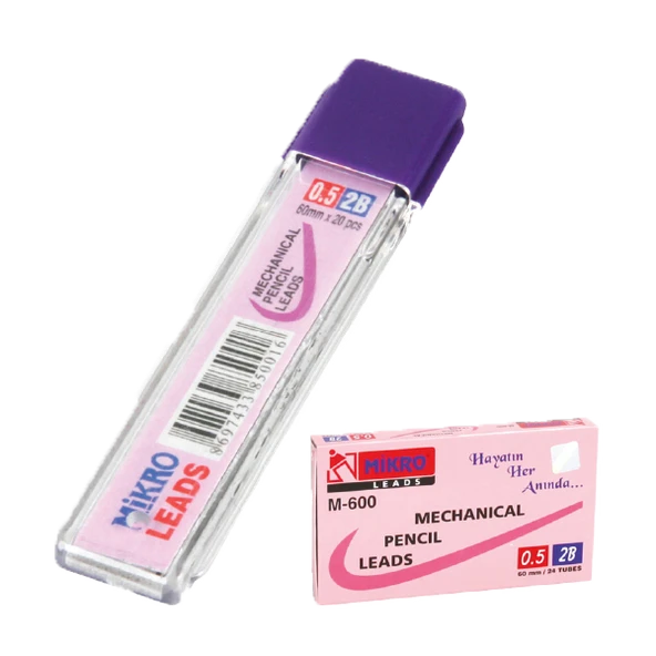 Mikro Min Leads 2B 60 MM 0.5 MM (24 lü paket)M-600