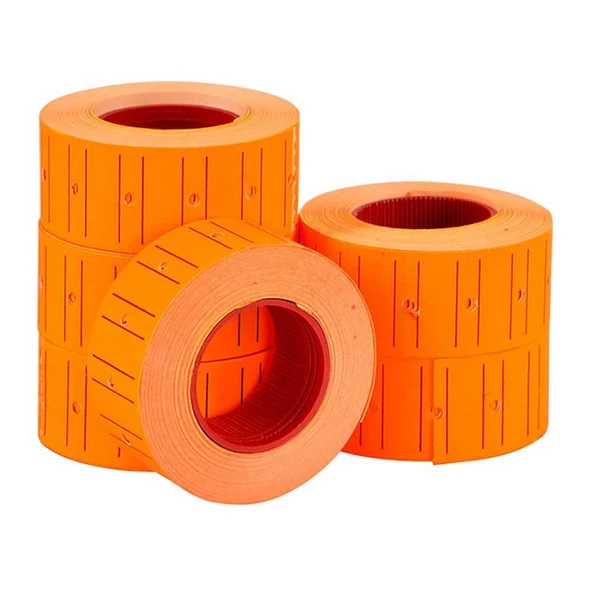 Ekstrafix Fiyat Etiketi Florasn Turuncu (12 li paket) Q (Fix-5703)