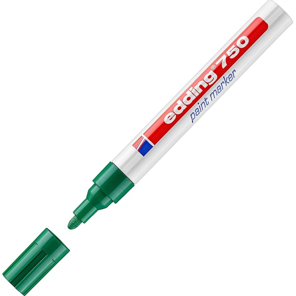 Edding Markör Boya Dekor Yuvarlak Uçlu 2-4 MM Yeşil  (10 adet)750 - 3