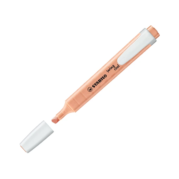 Stabilo Fosforlu Kalem (10 adet)Swing Cool Kalem Tipi Pastel Turuncu 275/126-8