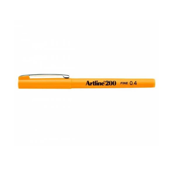 Artline Fineliner 0.4 MM Sarı EK-200 (12 adet) - 2