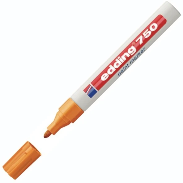 Edding Markör Boya Dekor Yuvarlak Uçlu 2-4 MM Turuncu  (10 adet)750 - 3