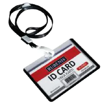 Rubenis Yaka Kartı İpli Siyah DL-5749 (50 li)