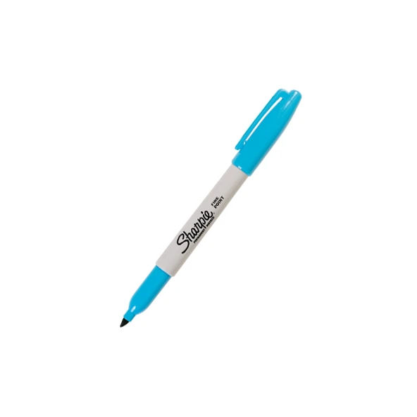 Sharpie Markör Permanent Fine Yuvarlak Uçlu T.Mavi (12 li)