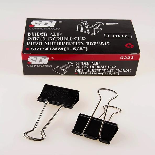 Sdi Kıskaç (Klips) Makinası Double 41 MM (12 li)