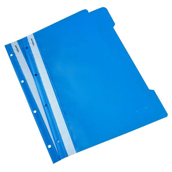 Esselte Telli Dosya Plastik A4 Açık Mavi SLT-4199 (50 li paket)